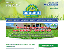 Tablet Screenshot of coochie.com.au